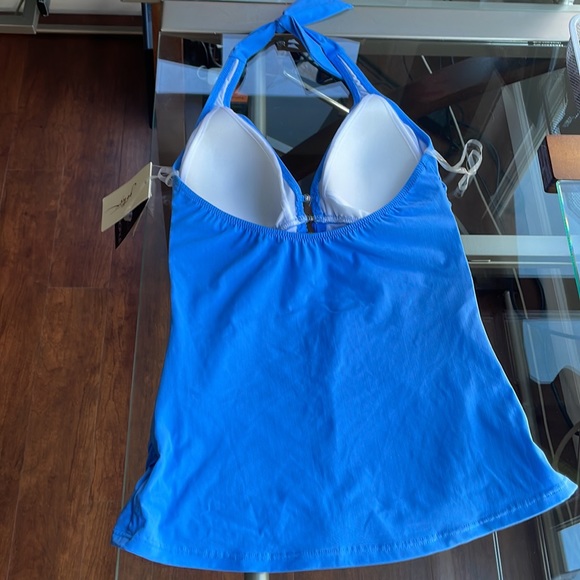 NWT Blue Gottex Tankini Top - Picture 2 of 3